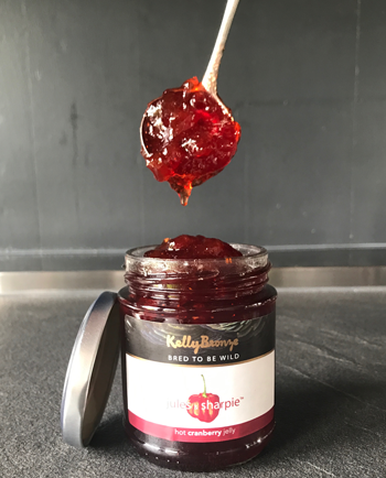 Jules & Sharpie Hot Cranberry Jelly