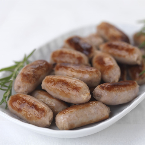 Traditional Chipolatas (cocktail sausages) 15 per pack approx