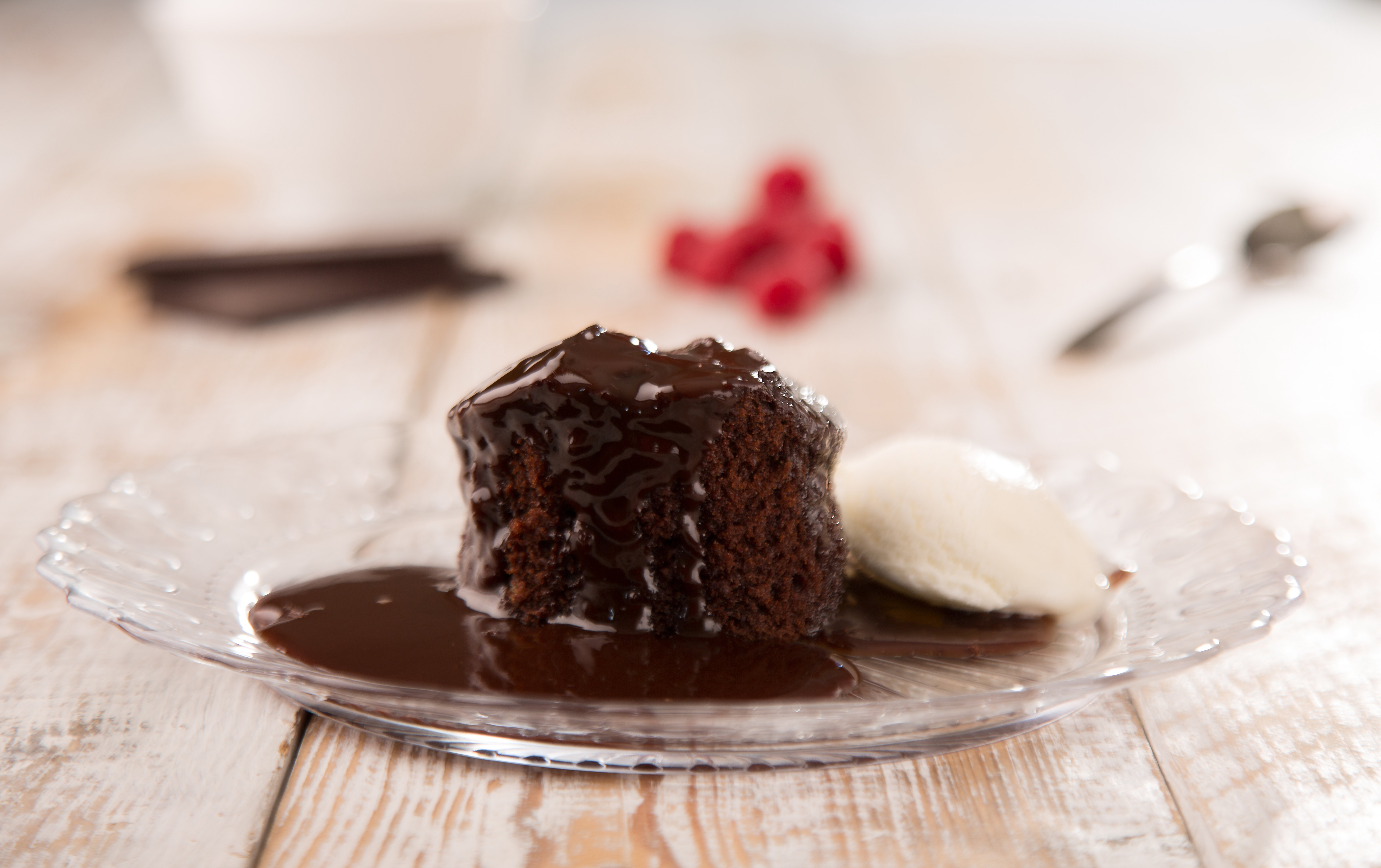 Burtree Luxury Chocolate Pudding. Serves 4